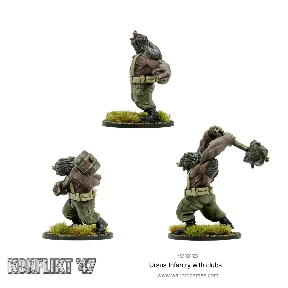 Ursus Infantry With Clubs 2