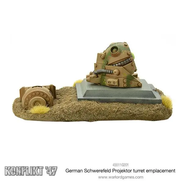 German Schwerefeld Projektor Turret Emplacement 2