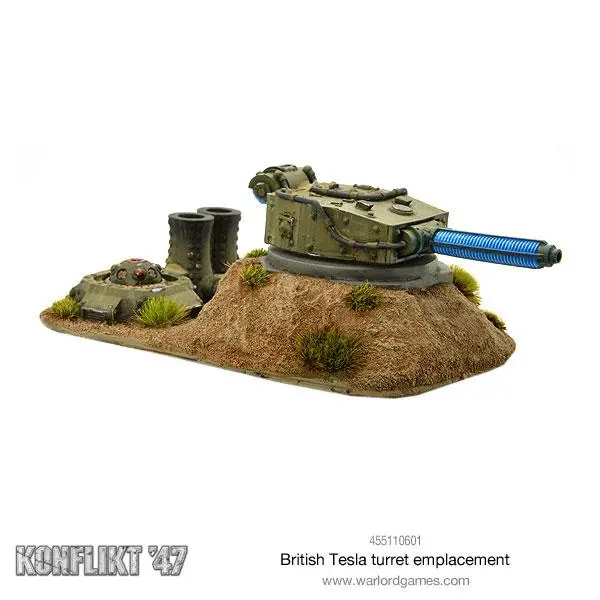 British Tesla Turret Emplacement 1