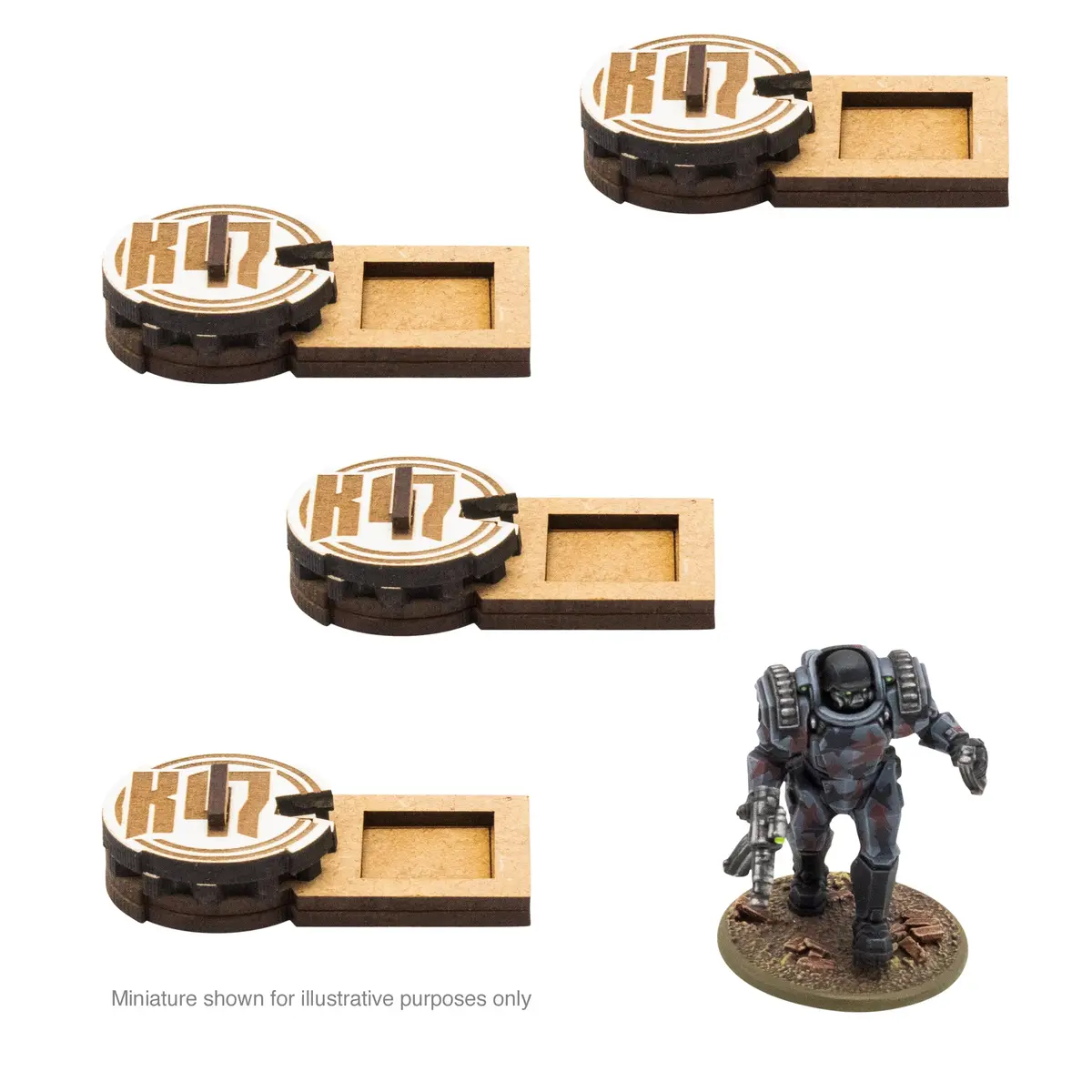 Konflikt '47 Mdf Unit Pin Markers 1