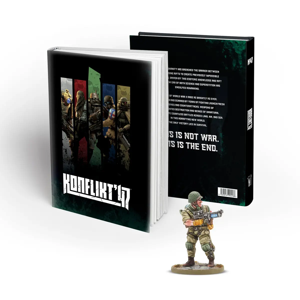 Konflikt '47 Rulebook With Special Miniature 1