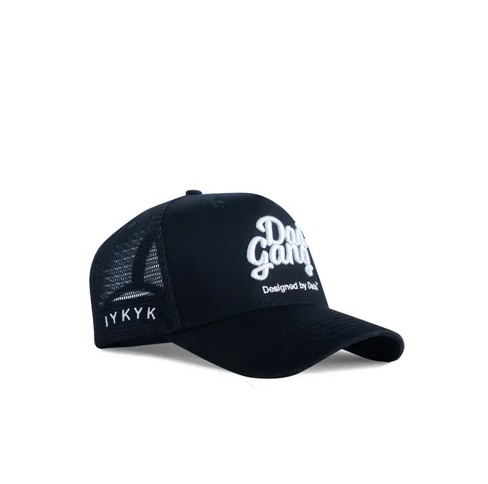 Dg Black And White Trucker 2