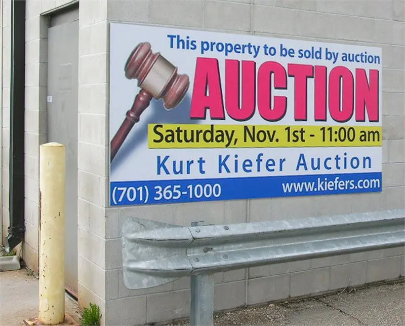 2-Sided 48" X 96" Full Color Sign 1