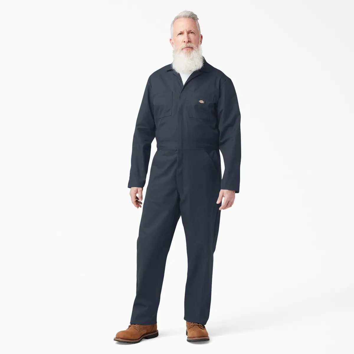 Long Sleeve Coveralls, Dark Navy 1