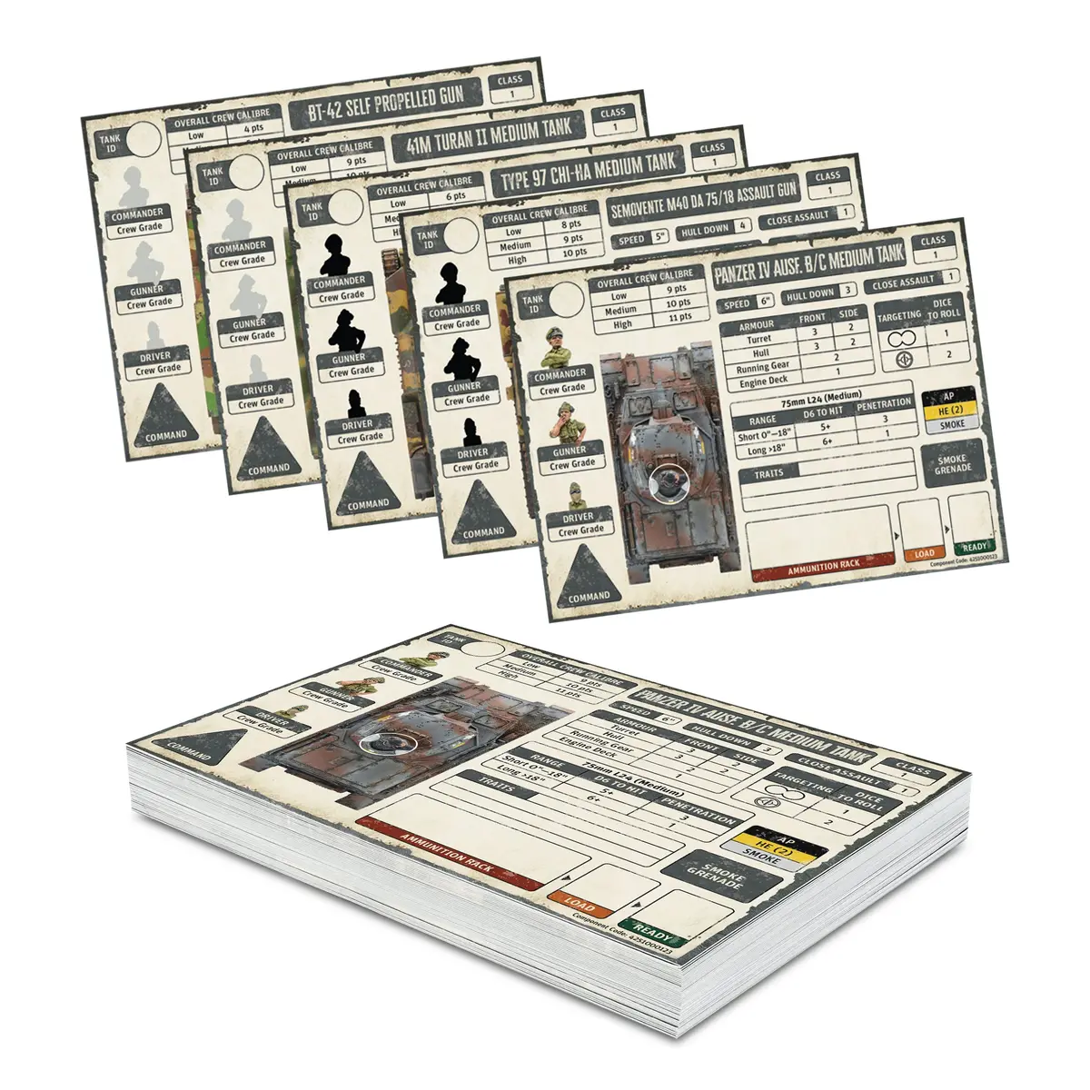 Achtung Panzer! Axis Card Pack 1