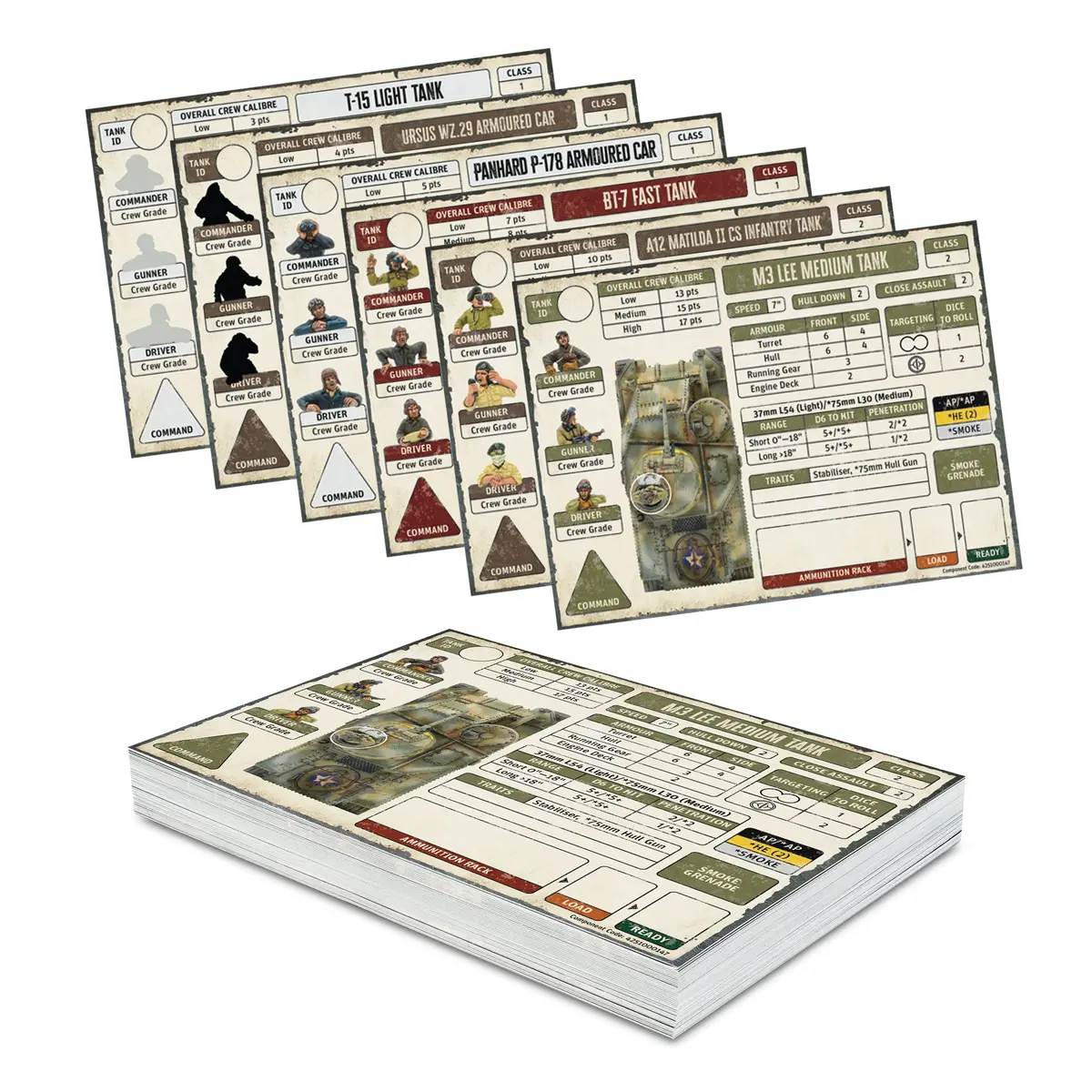 Achtung Panzer! Allies Card Pack 1
