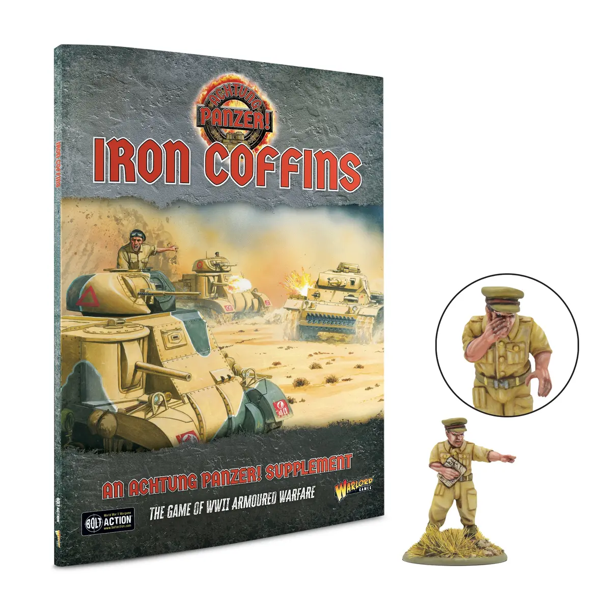 Iron Coffins - Achtung Panzer! Supplement With Stanley Christopherson Special Miniature 1