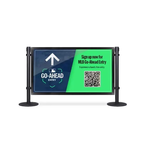 4Ft Black Post And Panel Barricade Bundle Offer 1