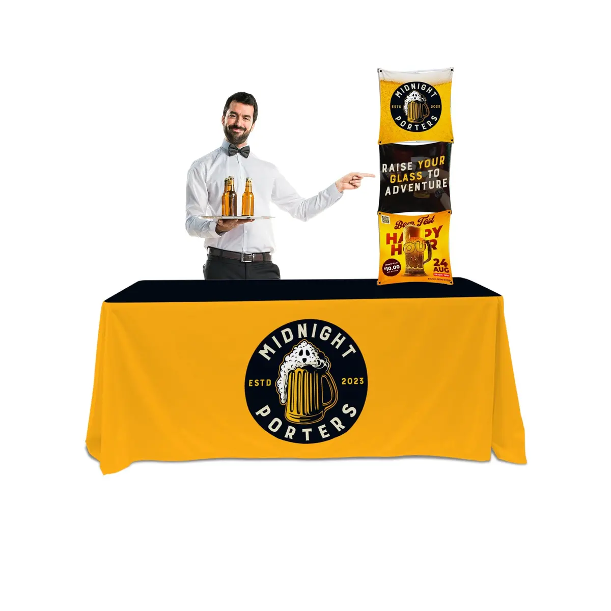 Custom Table Top Pop-Up Display - (1X3 Panel) 2