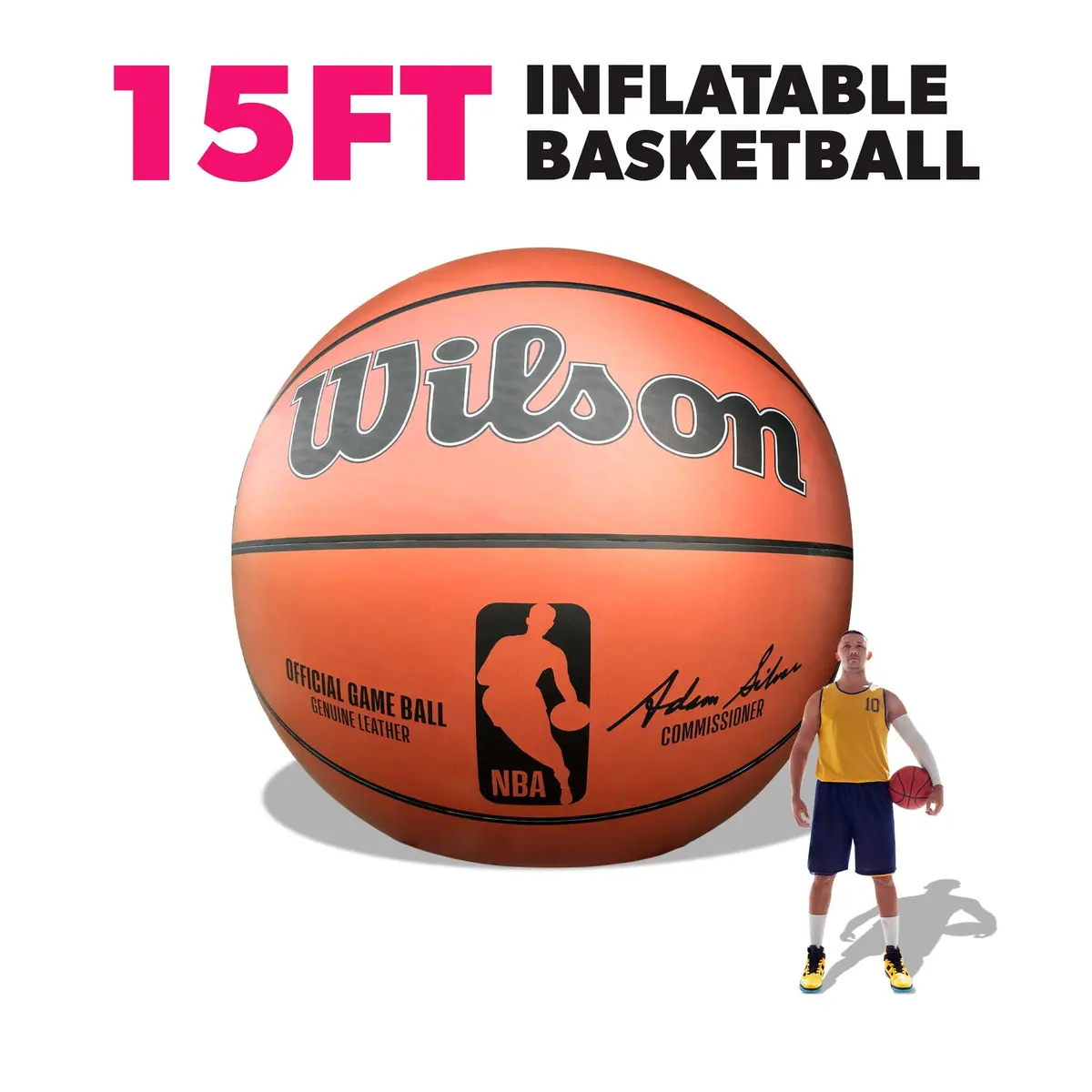Custom Giant Inflatable Basketball 9