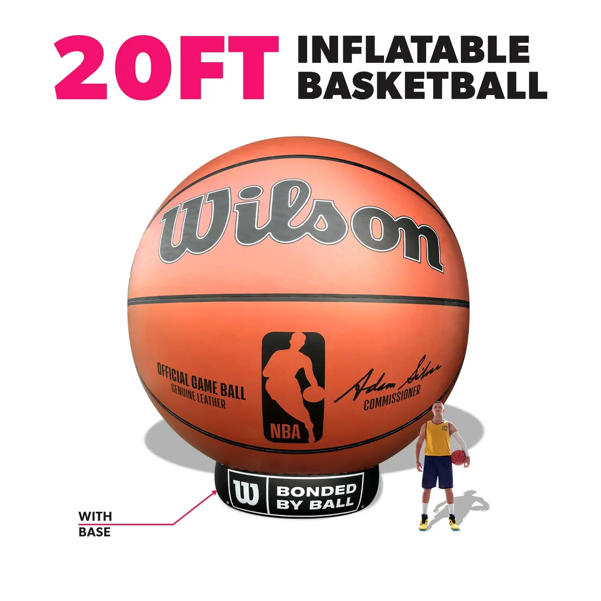Custom Giant Inflatable Basketball 14