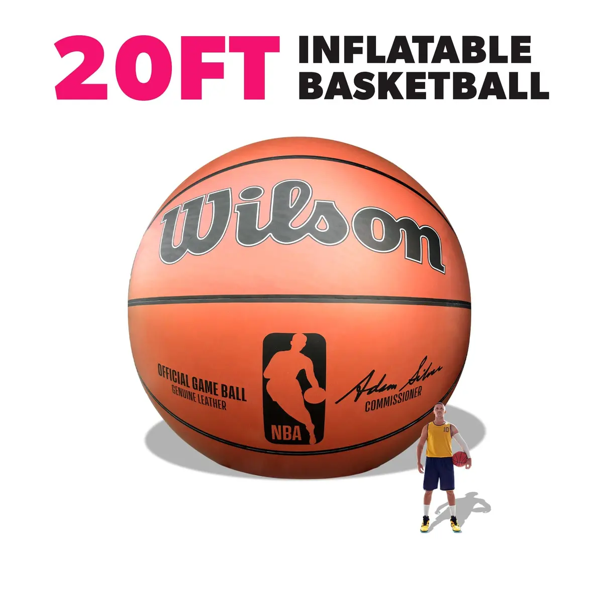 Custom Giant Inflatable Basketball 13