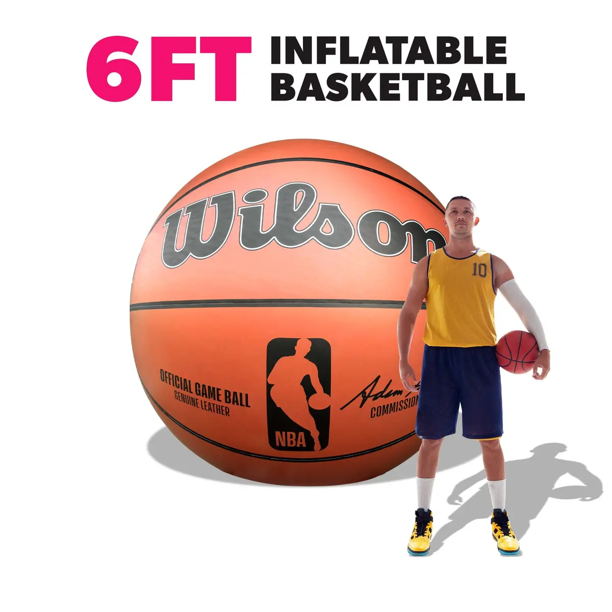 Custom Giant Inflatable Basketball 11