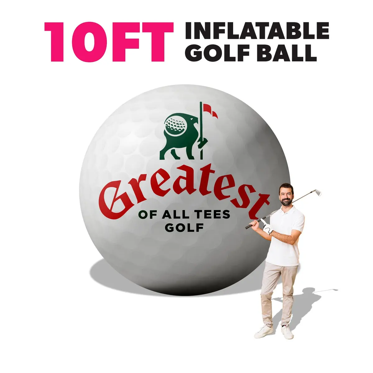 Custom Giant Inflatable Golf Ball 12