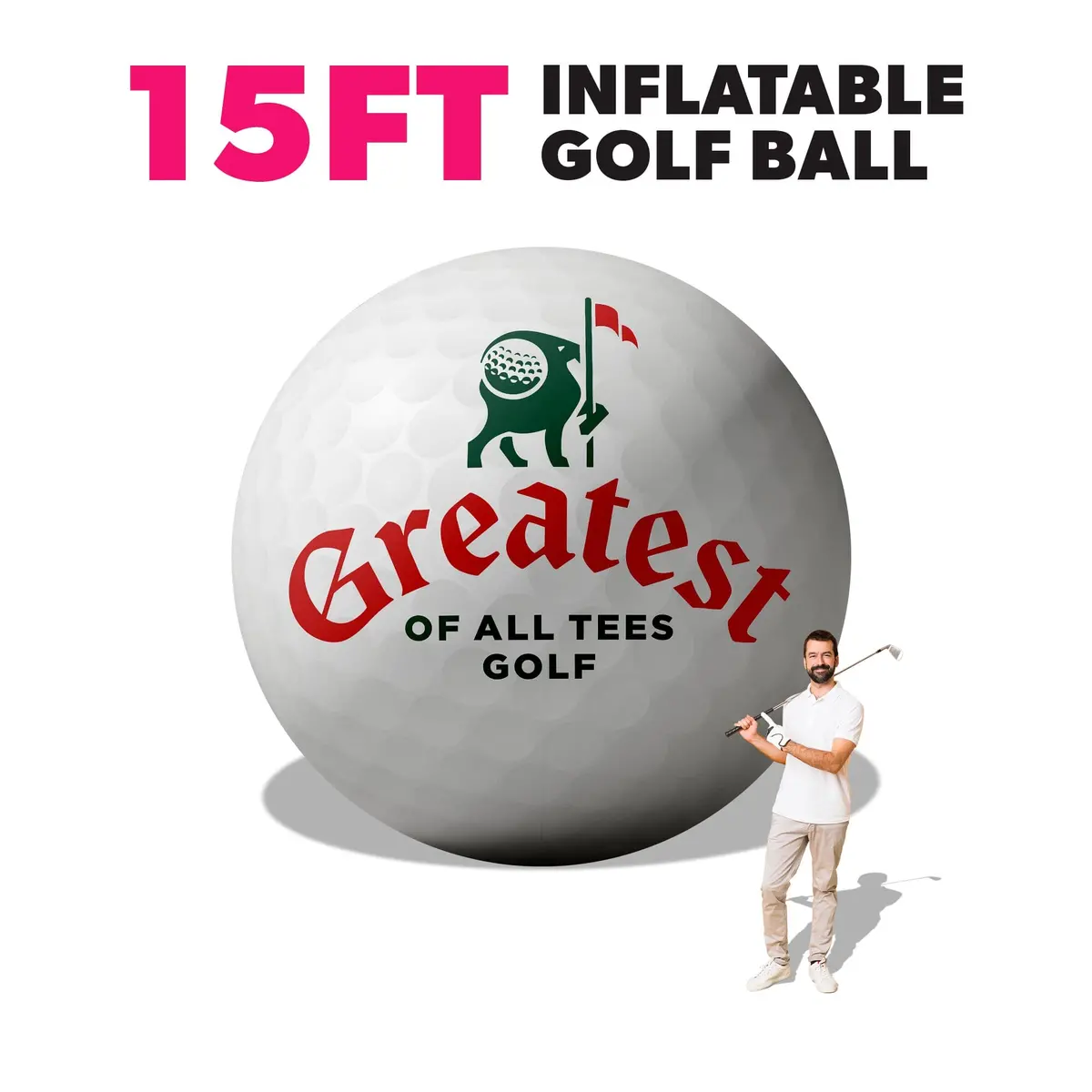 Custom Giant Inflatable Golf Ball 14