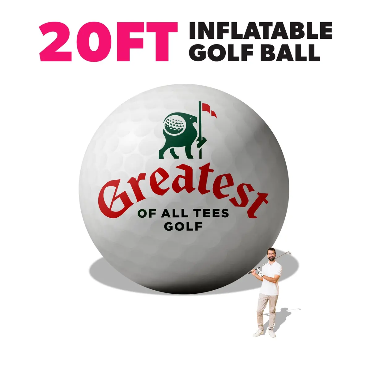 Custom Giant Inflatable Golf Ball 13