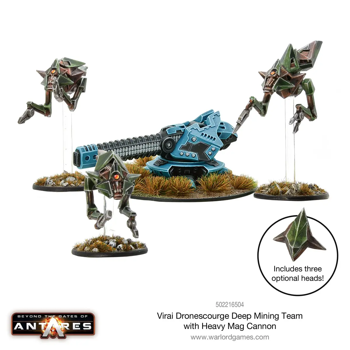 Virai Dronescourge Deep Mining Team With Heavy Mag Cannon 1