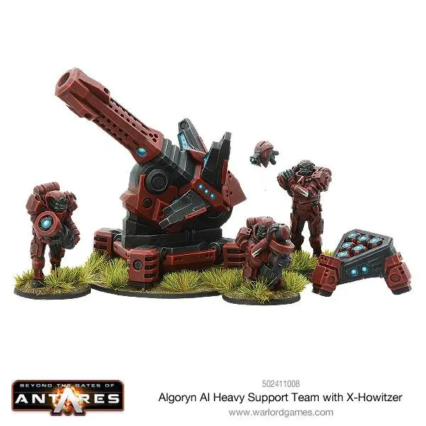 Algoryn Ai Heavy Support Team With X-Howitzer 2