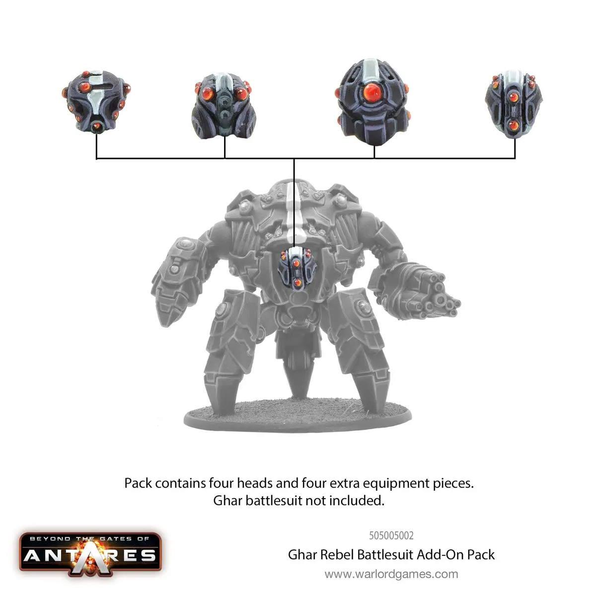 Ghar Rebel Battlesuit Add-On Pack 2