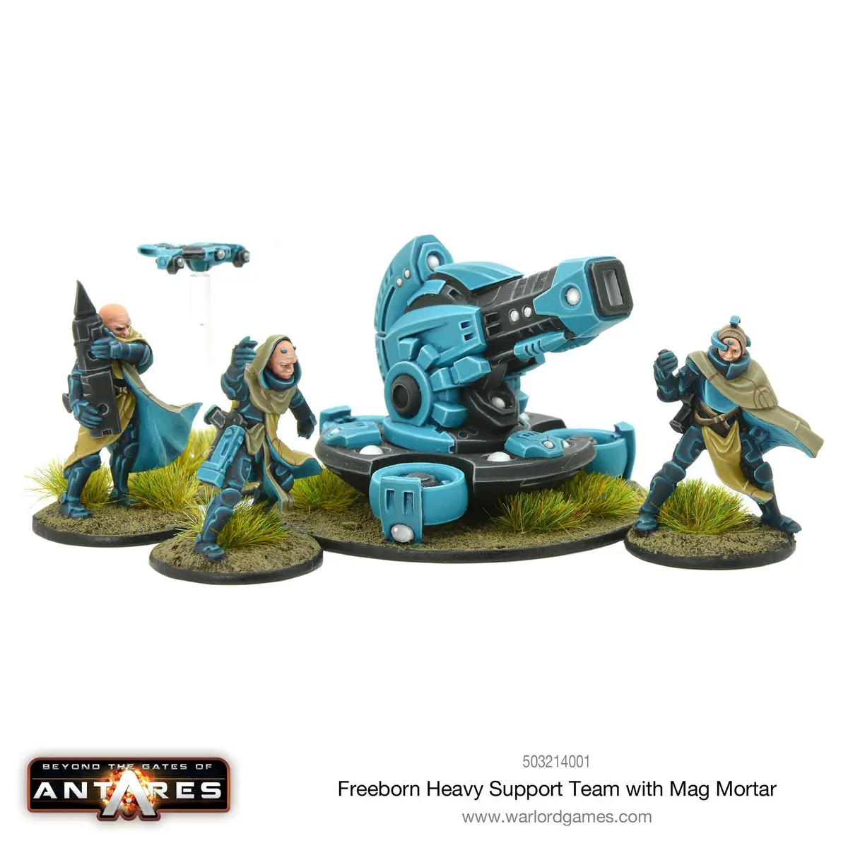 Freeborn Heavy Support Team With Mag Mortar 1