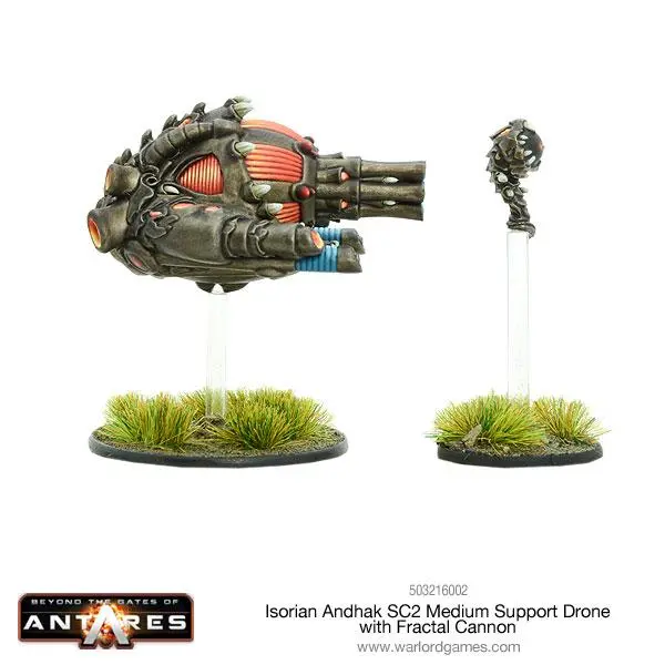 Isorian Andhak Sc2 Medium Support Drone Fractal Cannon 2