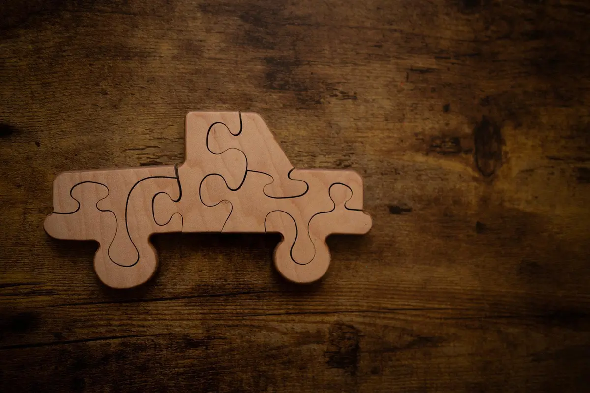 Double Sided Truck Puzzle 1