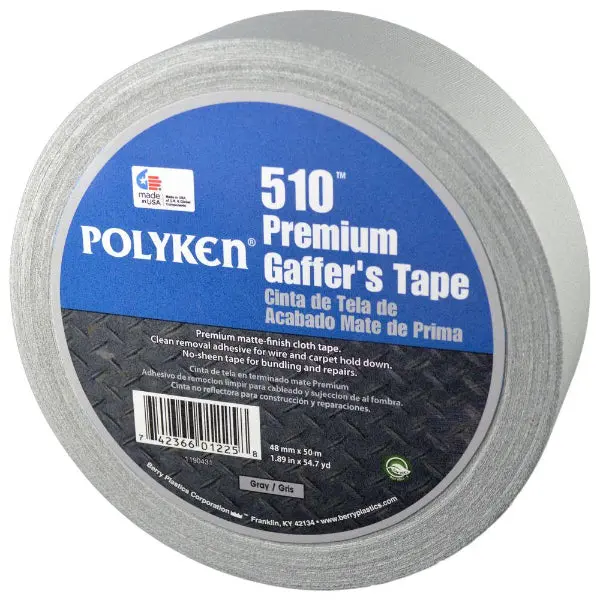 Polyken 510 Professional Premium Quality Standard Colored Gaffers Tape (13 Colors) 19