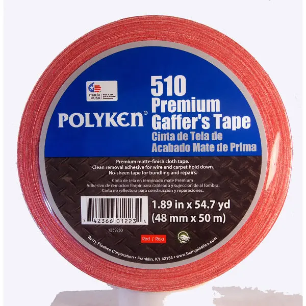 Polyken 510 Professional Colored Gaffer’s Tape – 13 Standard Colors - Image 11