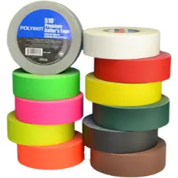 Polyken 510 Professional Premium Quality Standard Colored Gaffers Tape (13 Colors) 1