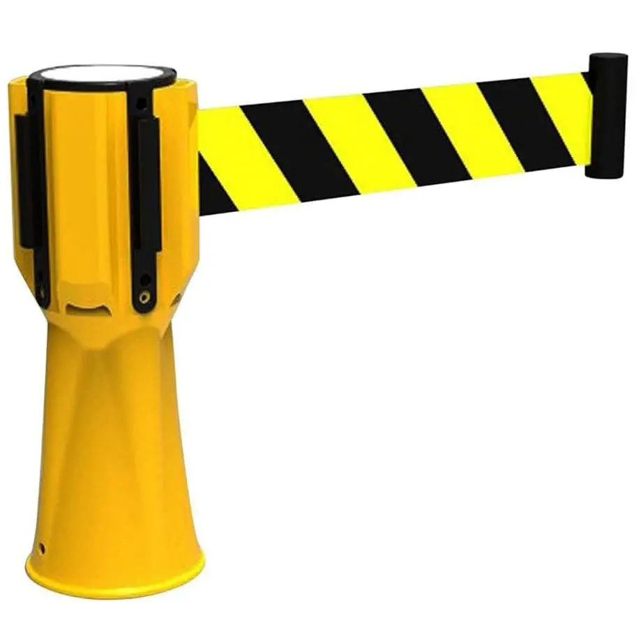 3 Meter Traffic Cone Toppers Retractable Belt Barrier 1