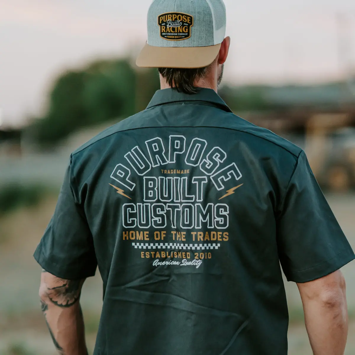 Dickies X Pb: Customs Work Shirt, Charcoal 1