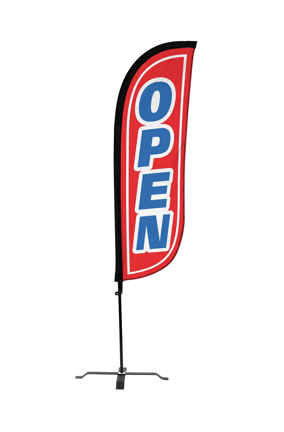 Open Feather Flag 8