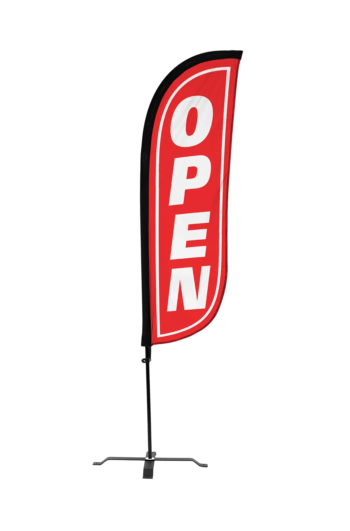 Open Feather Flag 7