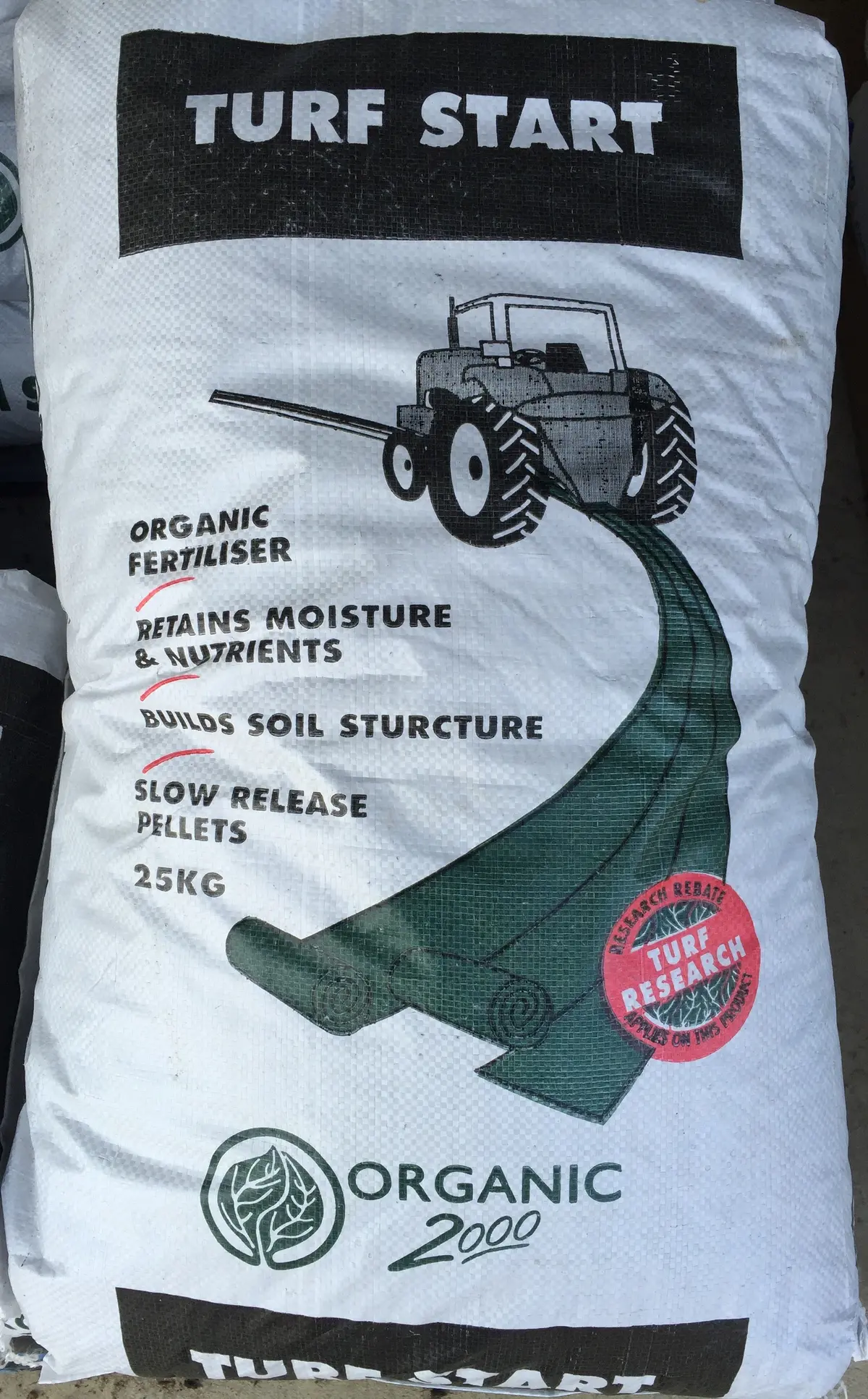 Organic 2000 Turf Start Fertiliser 1