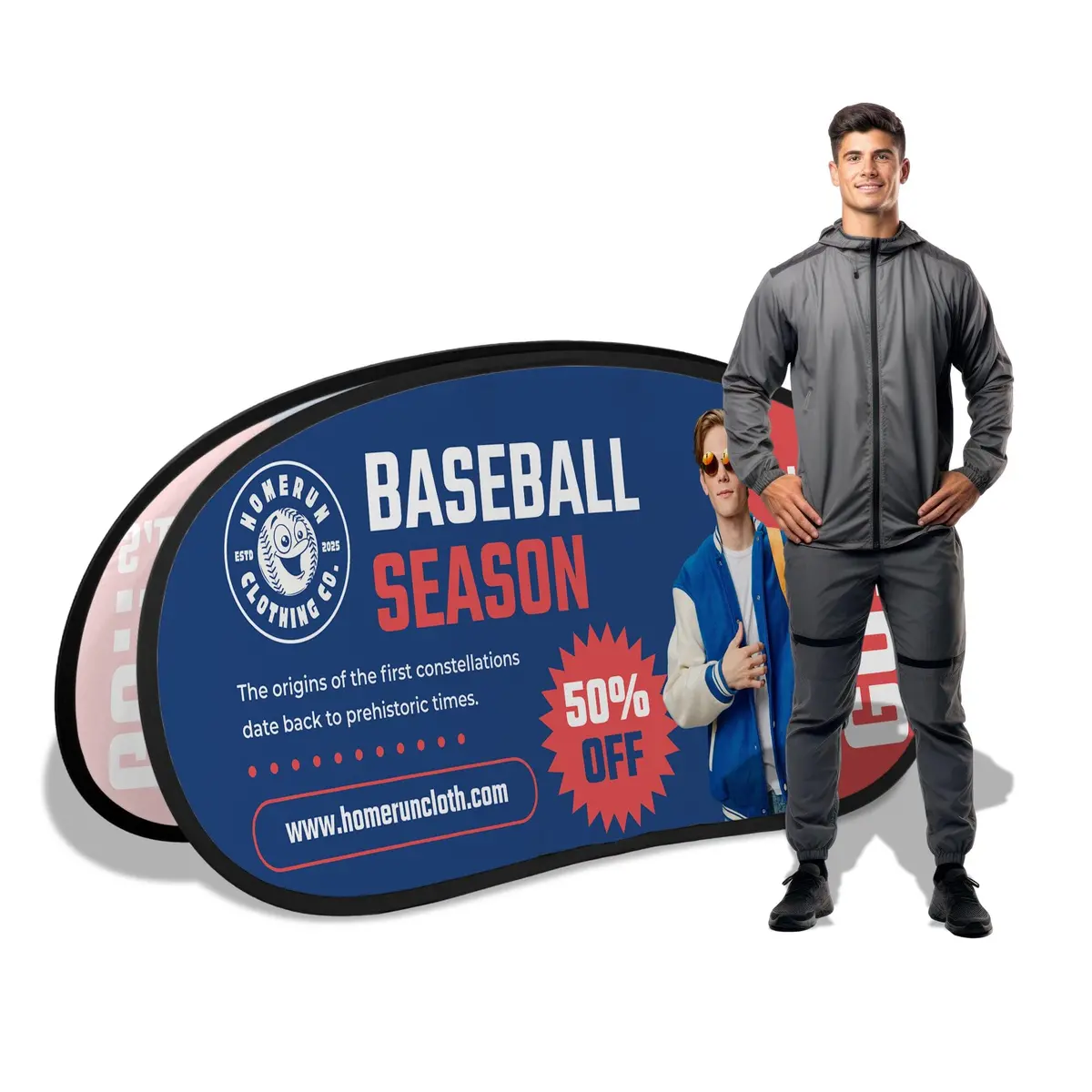Custom Pop-Up A-Frame Banner 3