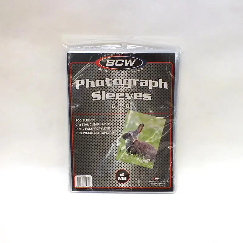 6" X 8" Photo Sleeves (100/Pack) 1