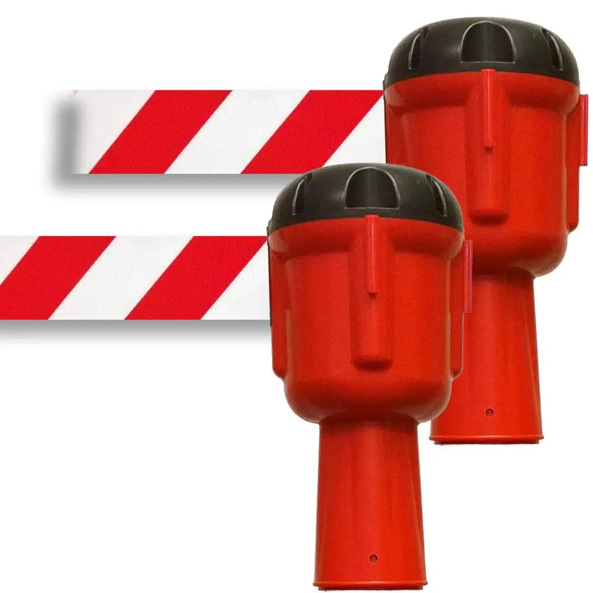 9 Meter Traffic Cone Toppers Retractable Belt Barrier 2