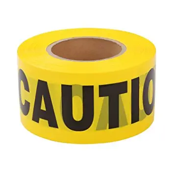 Barricade & Warning Tape (Heavy-Duty Poly) - Caution Tape - Case Of 12 1
