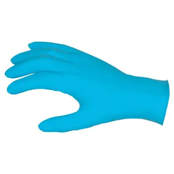 Nitrishield Gloves, 4 Mil Nitrile Industrial/Food Service Grade, Textured Grip, Powder Free - Box Of 100 1
