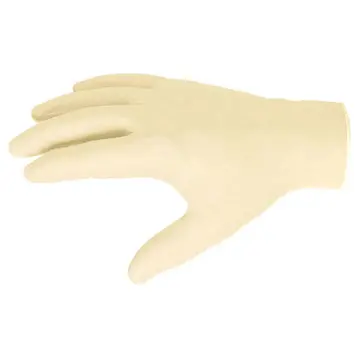Sensaguard, 4 Mil Latex, Industry Standard Food Grade, Smooth Grip, Powdered - Box Of 100 1