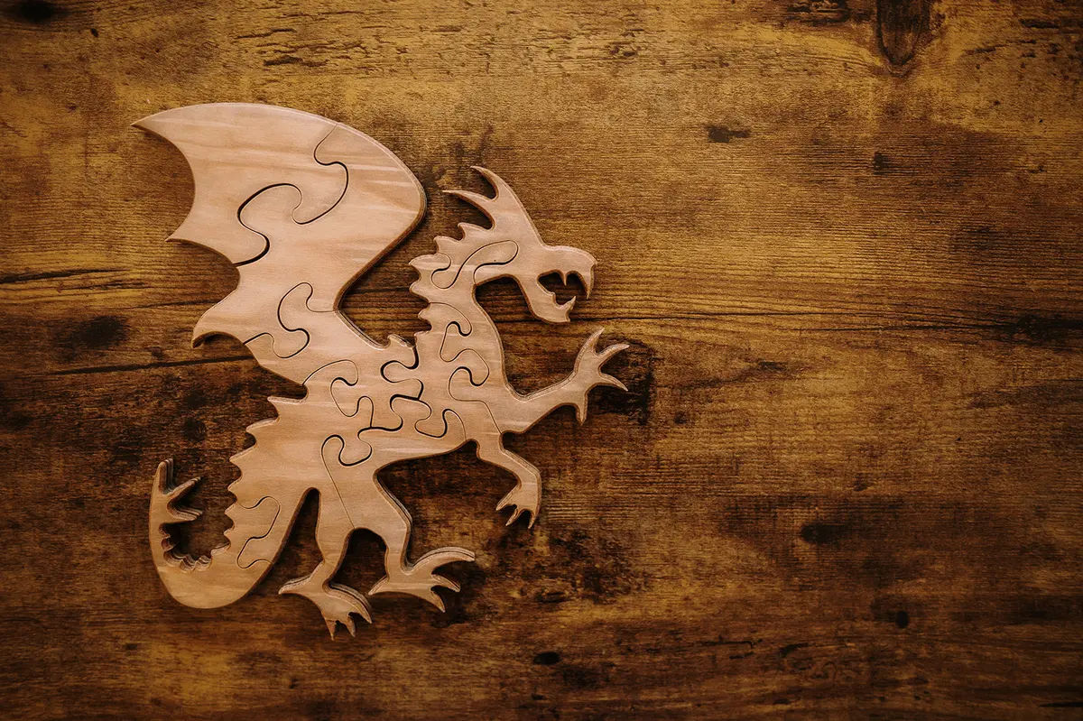 Double-Sided Dragon Puzzle 1
