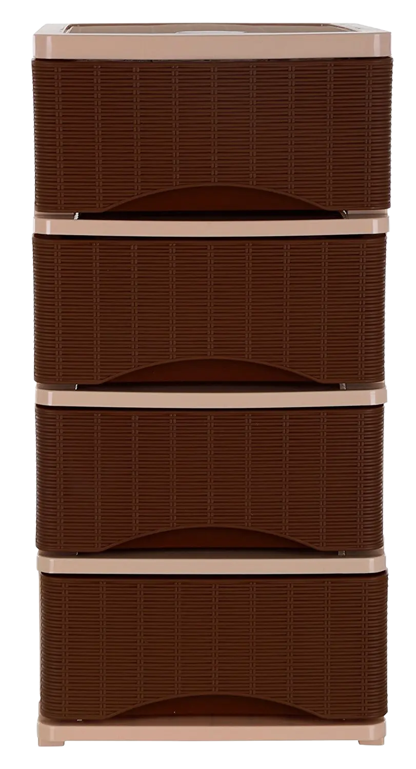 Nayasa Cane Tuckins No. 24 | Multi-Compartment Plastic Drawers | Storage Organizer 1