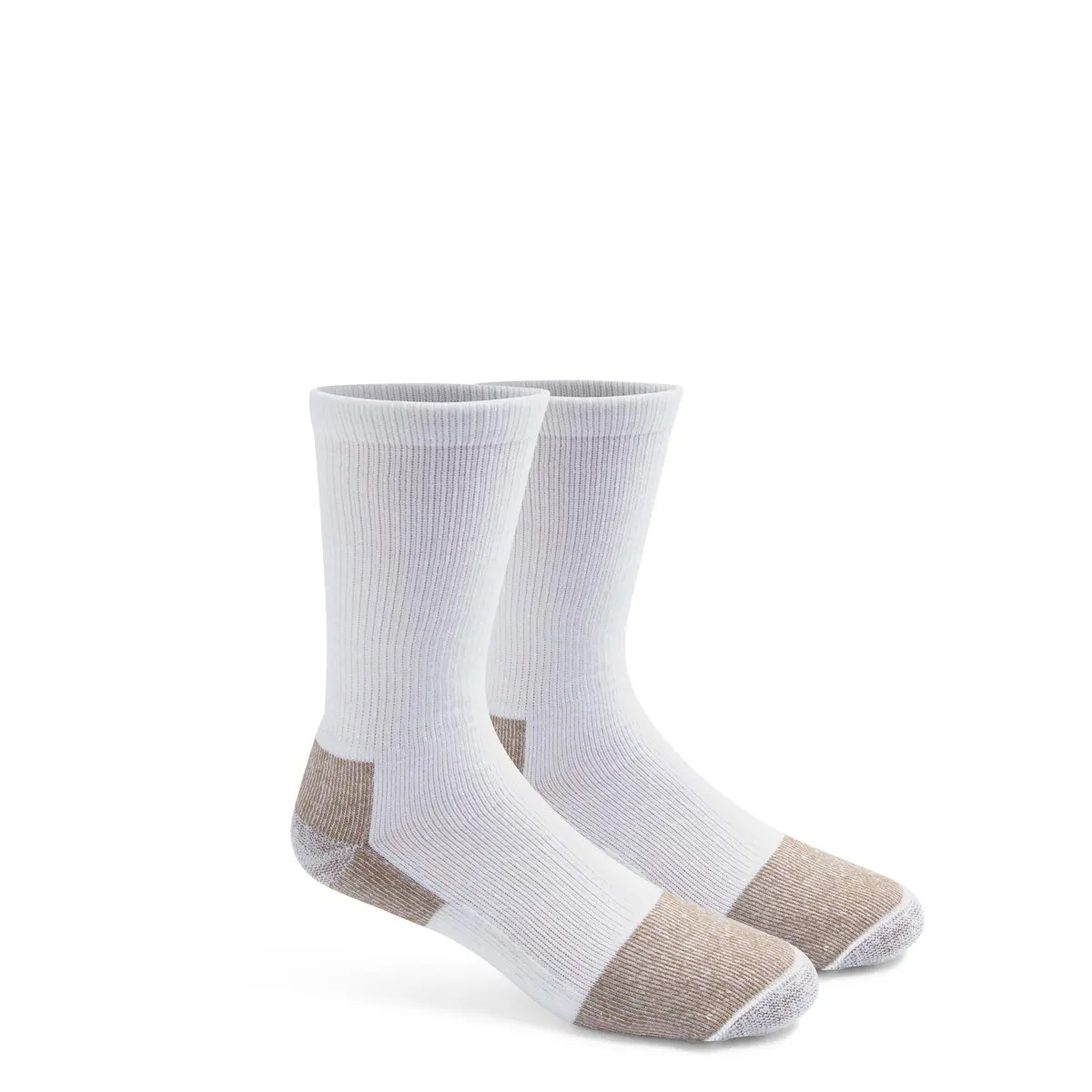 Steel Toe Socks, White 1