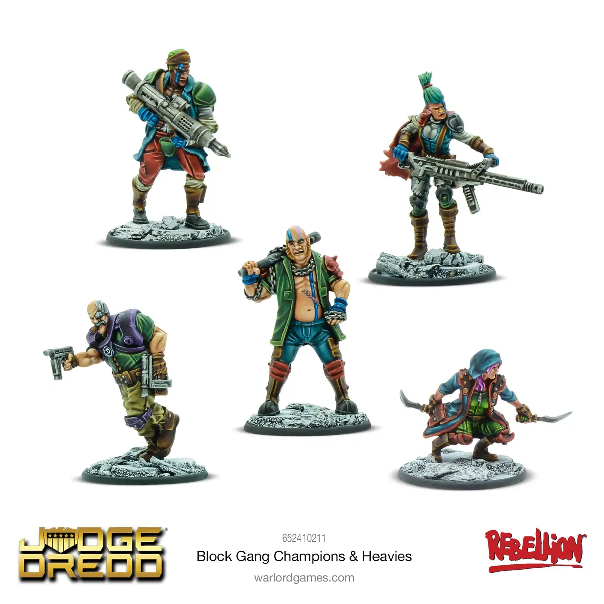 Judge Dredd: Block Gang Champions & Heavies 1