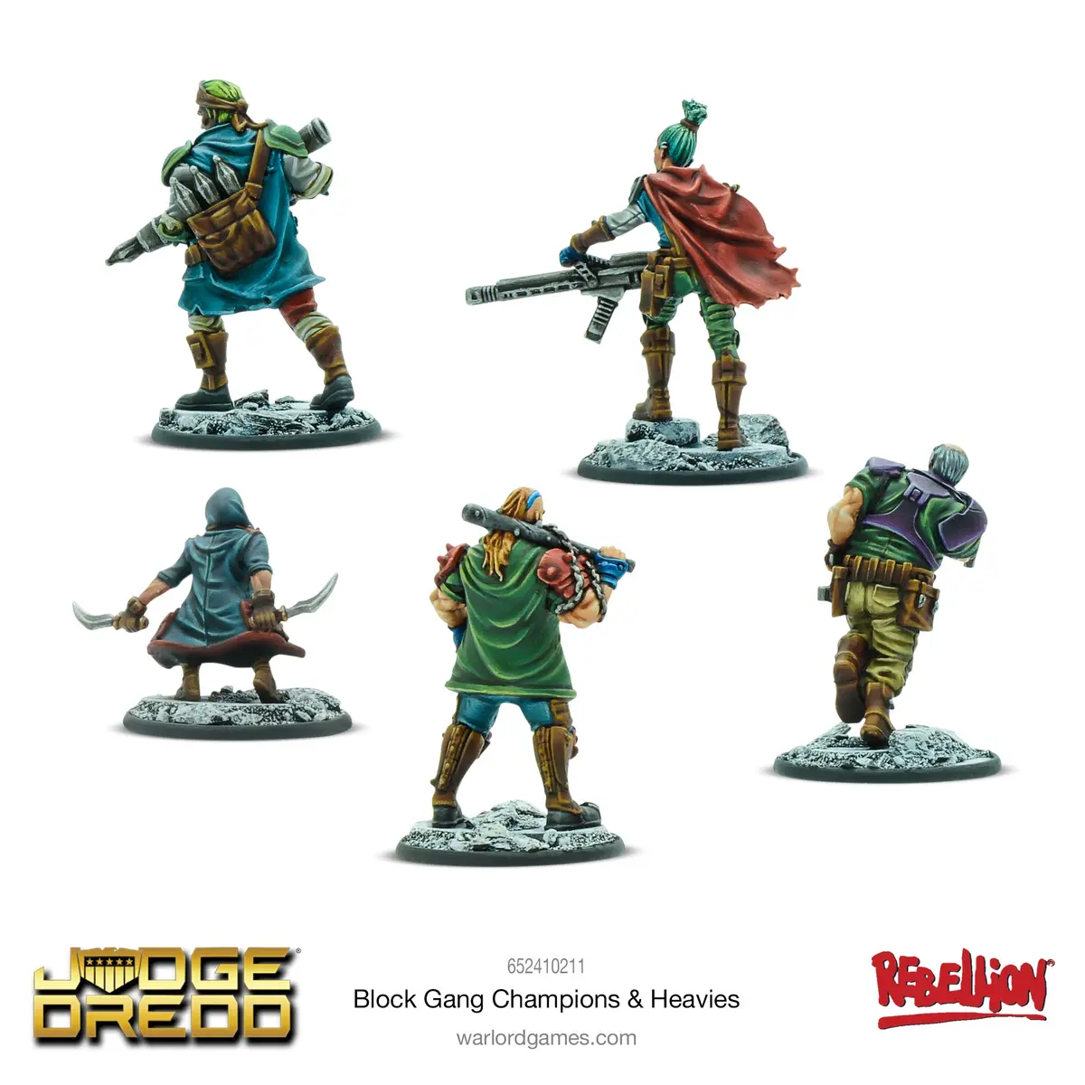 Judge Dredd: Block Gang Champions & Heavies 2