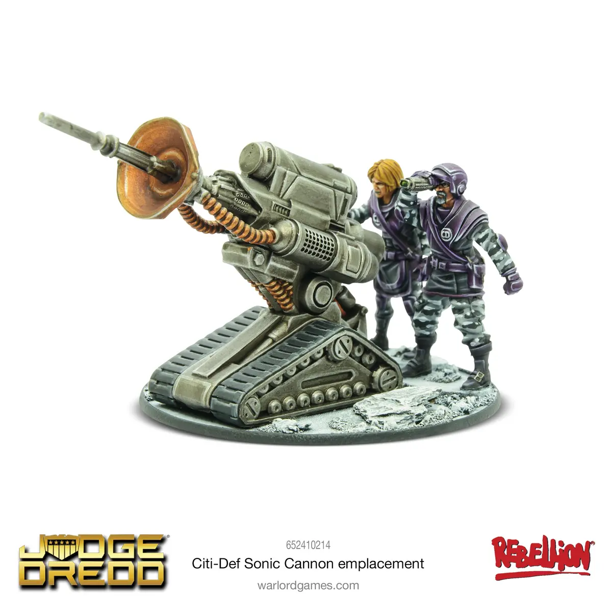 Judge Dredd: Citi-Def Sonic Cannon Emplacement 1