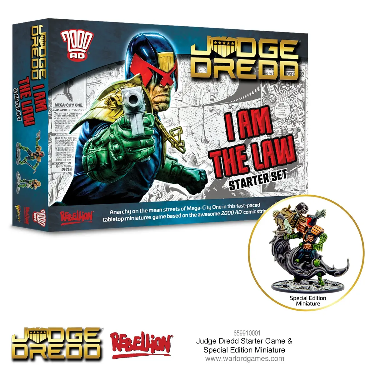 I Am The Law: Judge Dredd Starter Game 1
