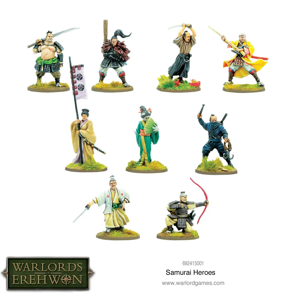 Warlords Of Erehwon: Samurai Heroes 1