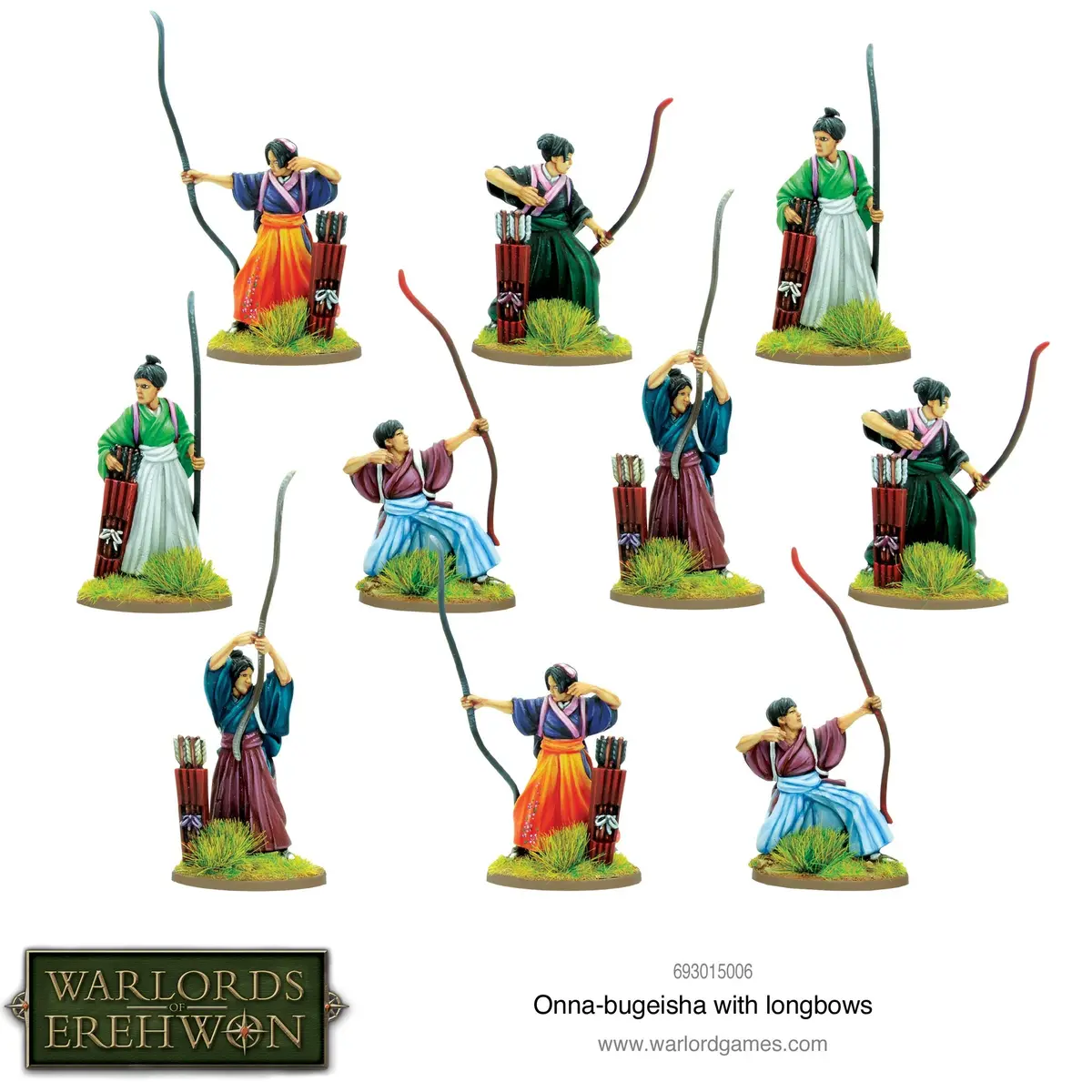 Warlord Of Erehwon: Onna-Bugeisha With Longbows 1