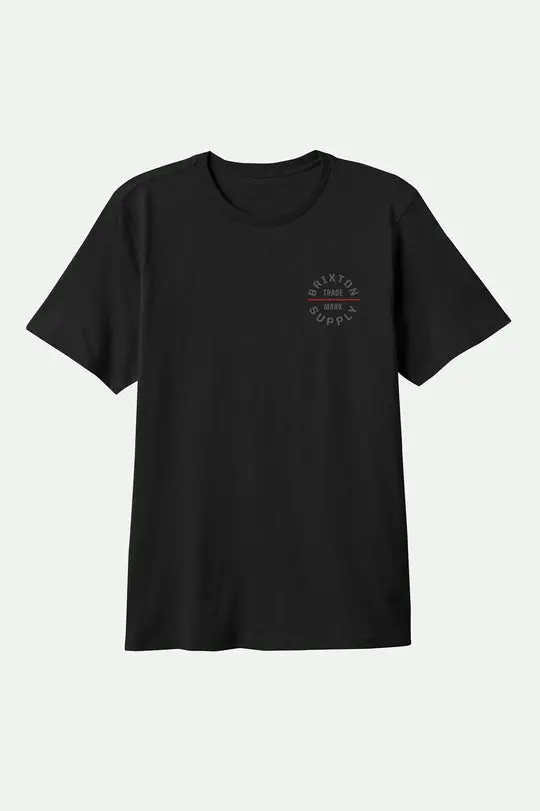 Oath V Ss Standard Tee, Black/Charcoal/Dark Red 2
